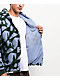 HUF H Star Repeat Ice Blue Zip Hoodie - Thumbnail image 6 of 6