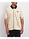 HUF Icarus Natural Knit Short Sleeve Button Up Shirt - Thumbnail image 2 of 3
