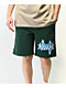 HUF Landmark Green Sweat Shorts - Thumbnail image 2 of 5