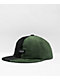 HUF Marina 6 Panel Green & Black Corduroy Strapback Hat