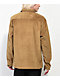 HUF Marina Box Corduroy Khaki Long Sleeve Button Up Shirt - Thumbnail image 2 of 3