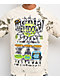 HUF Mental Meltdown Beige Tie Dye T-Shirt - Thumbnail image 3 of 3
