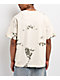 HUF Mental Meltdown Beige Tie Dye T-Shirt - Thumbnail image 2 of 3