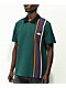 HUF Monaco Green Short Sleeve Polo Shirt - Thumbnail image 1 of 4