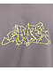 HUF Outlines Light Plum T-Shirt - Thumbnail image 2 of 2