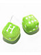 HUF Plantlife Fuzzy Green Dice - Thumbnail image 1 of 2