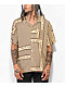 HUF Scarf Resort Tan Short Sleeve Button Up Shirt - Thumbnail image 1 of 3
