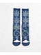 HUF Self Destruction Buddy Blue Crew Socks - Thumbnail image 2 of 2