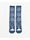 HUF Self Destruction Buddy Blue Crew Socks - Thumbnail image 1 of 2
