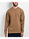 HUF Set Triple Triangle Brown Long Sleeve T-Shirt - Thumbnail image 2 of 3