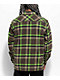 HUF Sorrento Brown & Green Plaid Flannel Shirt - Thumbnail image 2 of 3
