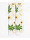 HUF Sunny Green Buddy White Crew Socks - Thumbnail image 2 of 2