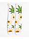 HUF Sunny Green Buddy White Crew Socks - Thumbnail image 1 of 2