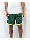 HUF The Hufs shorts de baloncesto verdes