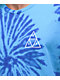 HUF Triple Triangle Blue Tie Dye T-Shirt - Thumbnail image 3 of 3