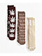 HUF Variety 3 Pack Natural Crew Socks - Thumbnail image 2 of 3