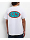 HUF Warped White T-Shirt - Thumbnail image 1 of 3