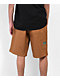 HUF Workman Rubber Brown Carpenter Shorts - Thumbnail image 2 of 2