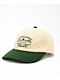 HUF Worldwide Clothiers Natural & Green Strapback Hat - Thumbnail image 1 of 3