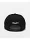 HUF X ALIEN Black Snapback Hat - Thumbnail image 2 of 3