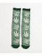 HUF x Bronze 56K Plantlife Marled Green Crew Socks - Thumbnail image 1 of 2