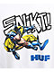 HUF x Deadpool Beserk White T-Shirt - Thumbnail image 4 of 4