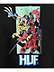 HUF x Deadpool Hack N' Slash Black T-Shirt  - Thumbnail image 2 of 2