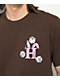 HUF x Freddie Gibbs Lucky Bones Brown T-Shirt - Thumbnail image 3 of 5