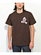 HUF x Freddie Gibbs Lucky Bones Brown T-Shirt - Thumbnail image 2 of 5