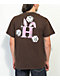 HUF x Freddie Gibbs Lucky Bones Brown T-Shirt - Thumbnail image 1 of 5