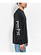 HUF x Girl Chrome Black Long Sleeve T-Shirt - Thumbnail image 3 of 3