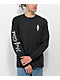 HUF x Girl Chrome Black Long Sleeve T-Shirt - Thumbnail image 1 of 3