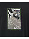 HUF x Girl Crash Black T-Shirt - Thumbnail image 2 of 2