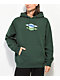 HUF x Girl Shadow Green Hoodie - Thumbnail image 1 of 3