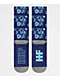 HUF x Harold Hunter Legends Never Die Navy Crew Socks - Thumbnail image 2 of 2