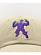 HUF x Hulk Blast Tan Strapback Hat - Thumbnail image 3 of 4