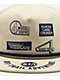 HUF x Land Cruiser Toyota 4 Wheel Drive Cream Snapback Hat - Thumbnail image 3 of 4