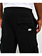 HUF x Pro Club Black Cargo Sweatpants - Thumbnail image 5 of 9
