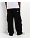HUF x Pro Club Black Cargo Sweatpants - Thumbnail image 2 of 9