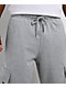 HUF x Pro Club Grey Cargo Sweatpants - Thumbnail image 4 of 8