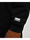 HUF x Pro Club Heavyweight Black Hoodie - Thumbnail image 5 of 8