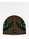 HUF x Smashing Pumpkins Brown Skull Cap Beanie - Thumbnail image 1 of 2