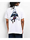 HUF x Spider-Man Universe Miles Triple Triangle White T-Shirt - Thumbnail image 1 of 3