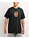 HUF x Spitfire Flame Galaxies Black T-Shirt - Thumbnail image 2 of 4