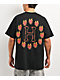 HUF x Spitfire Flame Galaxies Black T-Shirt - Thumbnail image 1 of 4