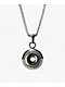 HUF x Spitfire Pendant 22" Silver Necklace - Thumbnail image 1 of 4