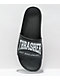 HUF x THRASHER Sandalias Deslizantes Negras