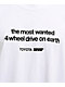 HUF x Toyota Legend Returns White T-Shirt - Thumbnail image 3 of 4
