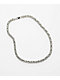 Half Hearted Byzantine 6mm Silver Chain Necklace - Thumbnail image 2 of 3