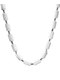 Half Hearted Razor Blade 8mm Silver Chain Necklace - Thumbnail image 1 of 3